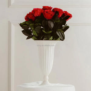 Cadeau de la Saint-Valentin <span class=keywords><strong>VASE</strong></span> EN PORCELAINE Éternel à jamais 12 Roses éternelles à longue tige Fleur préservée - Product Image 4