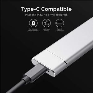 <span class=keywords><strong>Box</strong></span> Esterno per SSD Portatile USB da 4TB 2TB, Custodia per Disco Rigido Solido Mobile - Product Image 5