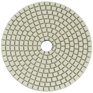 Almohadillas de pulido de diamante en seco y húmedo de calidad AA, cuadrado blanco para variedad de piedra de granito, tamaños de grano disponibles-50 100 200 400 - Product Image 2