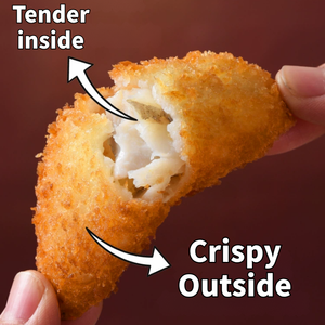 Collations savoureuses riches en protéines pour enfants Filets de poisson de morue panés surgelés Prêts à consommer Salés Pré-frits pour une collation nutritive et rapide - Product Image 3