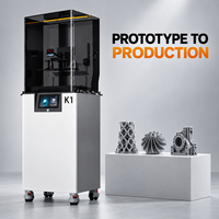 Printer 3D Format Besar Industri Baru 13,6 Inci 7K LCD UV Resin untuk Perhiasan Gigi & Prototipe Cepat