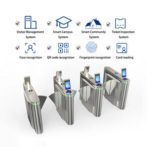 ประตูบานเลื่อนสเตนเลสสตีลกันน้ำกลางแจ้งประตูบานเลื่อนแบบปีกอัตโนมัติ - Product Image 3