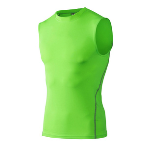 Secado rápido chaleco <span class=keywords><strong>traje</strong></span> de gimnasio para hombres alta elástico transpirable corriendo Baberos de baloncesto chaleco camisa - Product Image 5