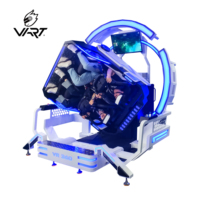 Máquina de Juego de Realidad Virtual para 2 Personas, Simulador de Vuelo, Silla VR Tipo Huevo, Equipo de Juego 9D Cinema VR Arcade