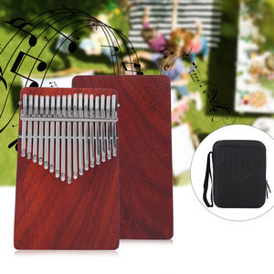 Kalimba pulgar Piano pequeño portátil de madera 17 tecla dedo principiante instrumento de música <span class=keywords><strong>K17A</strong></span> - Product Image 2
