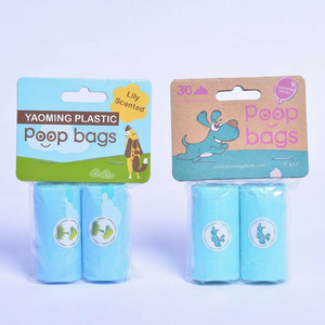 Bolsas Biodegradables para Excremento de Perro con Perforación Fácil de Rasgar, Precio al por Mayor Directo de Fábrica, Personalizables - Product Image 1