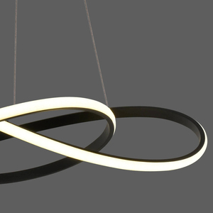 Chất lượng tuyệt vời dễ dàng cài đặt phòng ngủ dẫn đèn trần 60W 4000K cường độ điều chỉnh màu đen olimpo - Product Image 6