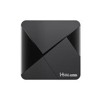 HS86 MINI 14 Quad-Core 32bit Cortex-A53 RK3518 Dukungan 4K BT5.4 Smart Android TV Box
