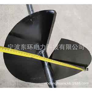 Anclaje de Tierra en Espiral, Taladro de Acero para Torres de Telecomunicaciones, Anclaje Temporal de Tierra, Capacidad de 1T 5T, Accesorios para Cables de Sujeción - Product Image 2