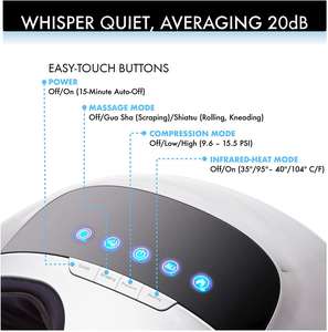 Elektrische Fuß massage maschine <span class=keywords><strong>Walmart</strong></span> Fuß massage <span class=keywords><strong>Shiatsu</strong></span> Heizt herapie mit voller Fuß abdeckung für das Home Office - Product Image 5