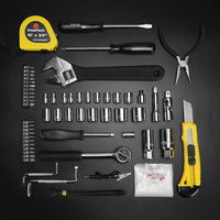Kit d'outils à main VDE 125 pièces pour la maison, coffret d'outils domestiques à vendre