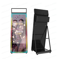 Miroir de 72 pouces intégré dans un moniteur LCD de 43 pouces caméra reflex numérique léger miroir magique machine à selfie photomaton avec mini PC
