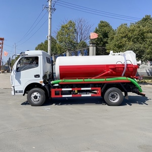 Camion-citerne d'aspiration des eaux usées à haute pression Diesel 4x2 8000L avec émission Euro 3 et transmission manuelle à vendre - Product Image 4