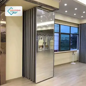 Movable Partition Wall For School Ballet School Dancing Room Retractable Operable Wall Sliding Movable Partition Wall For Dance Studio