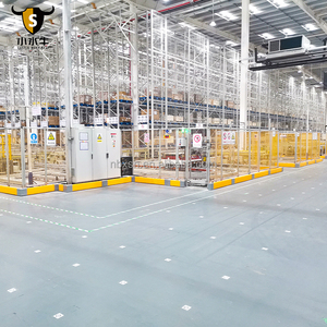 耐久性のあるプラスチック製エレベーター保護バリア弾性ガードレールラックエンド保護安全な地上衝撃停止交通障壁 - Product Image 2