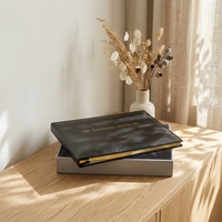 Coffret de Livres d'Or de Mariage 2026 de Qualité Supérieure avec Stylo, Couverture Rigide et Estampage à Chaud – Vente en Gros