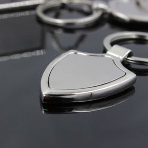 Sy67 Custom Logo Blank Sublimation Car Promotional Stainless Steel Metal Blank Keychain Home Keyring for Promotion Gift - Product Image 4
