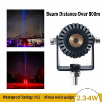 Laser haute puissance LED pour ATV, UTV, tout-terrain, avec lumière de drapeau longue portée, antenne laser de toit, projecteur - Lumière verte