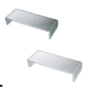 ผนังกระจกรูปตัวยูมีลวดลายแบบกำหนดเอง,กระจกนิรภัยโค้งสำหรับกำแพงกั้นห้อง - Product Image 1