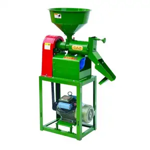 Factory wholesale Intelligent Rice mill machine automatic grain huller electric husker home use rice milling hulling machine