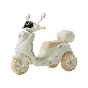 Mobil mainan sepeda motor listrik anak-anak, mobil mainan RC isi ulang daya untuk anak laki-laki dan perempuan, sepeda motor listrik 6V