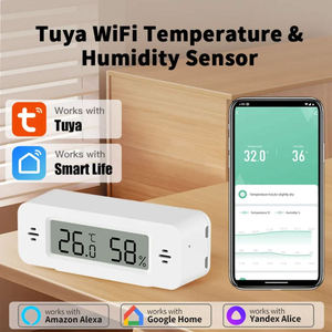 TY-TH01Pro Tuya WiFi, Termómetro e Higrómetro Inteligente para el Hogar, con Alarma Remota por Aplicación, Compatible con Google Home y Alexa - Product Image 2