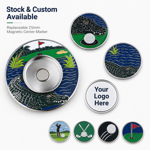 Marcador Magnético Personalizado para Pelotas de Golf, con Forma Creativa de Golf y Marcador Removible de 25 mm para Eventos de Club - Product Image 5