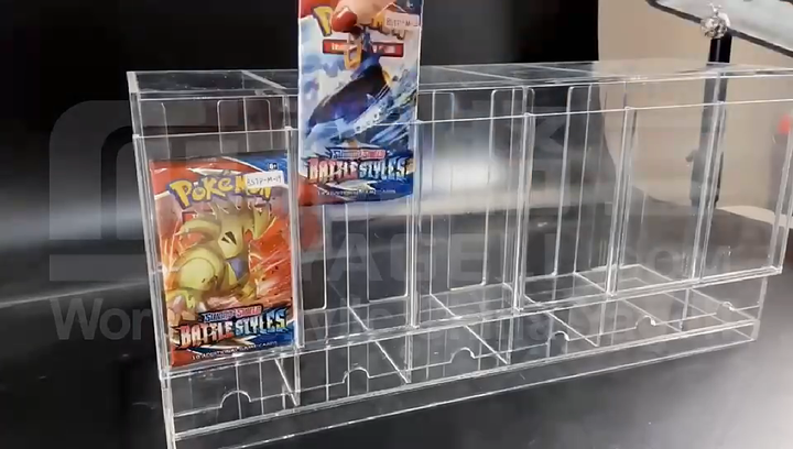 3-fach Acryl Booster Box Für Sammelkarten | Mehrst Produktbild-Vorschau 12