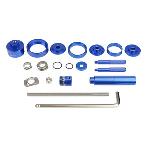Kit d'outils pour support de pédalier de vélo BB86 PF30 92 386 en alliage d'aluminium bleu pour l'installation et le démontage de vélos de montagne - Product Image 1