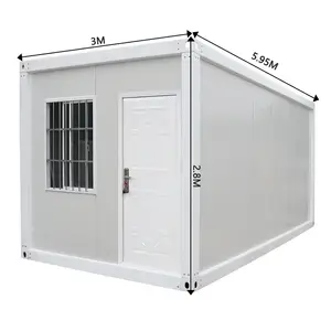 2024 thiết kế mới Trung Quốc vận chuyển có thể gập lại gấp nhà Modular container đúc sẵn nhà