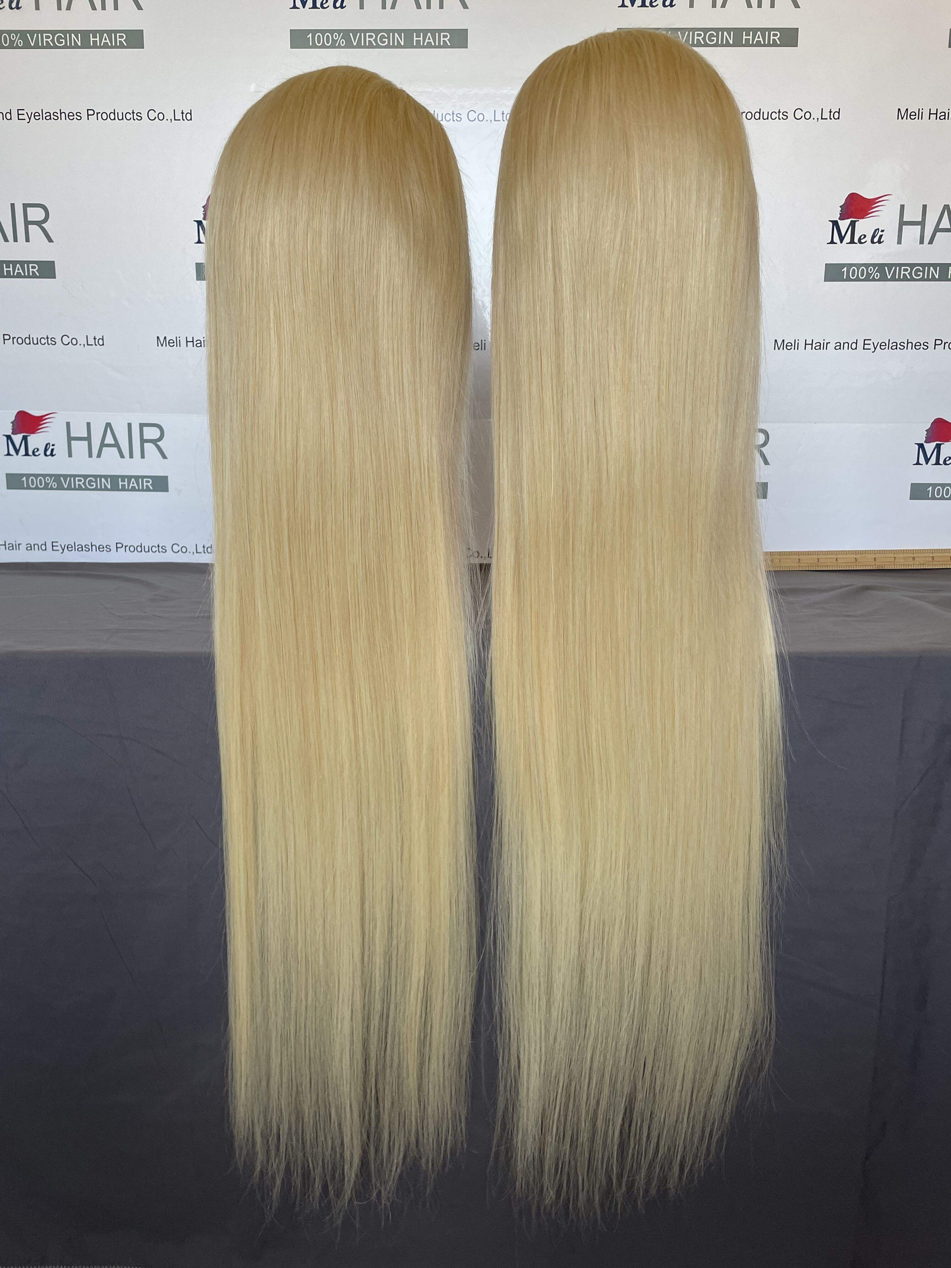 613 long  transparent wig