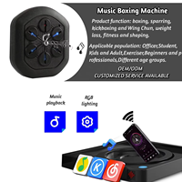 Cible de boxe interactive intelligente RS Electronic Music, murale, multifonctionnelle, en PU+ABS, pour adultes