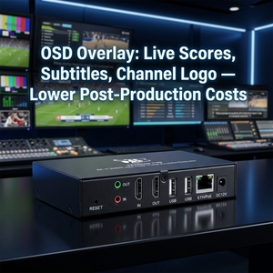 TBS2604-PoE NDI | Encoder e Decoder Video IP in Metallo HX Supportato 4K30FPS H.265/H.264 con Audio AAC e GUI Web per Streaming <span class=keywords><strong>Live</strong></span> - Product Image 6