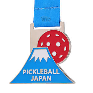 Medallas Deportivas Personalizables de Aleación de Zinc con Cintas de Premio para Pickleball, Bádminton, Boxeo, Levantamiento de Pesas, Karate - para Trofeos - Product Image 4