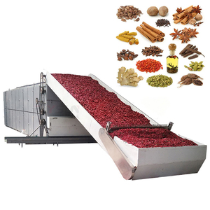 Séchoir à bande en maille à chauffage vapeur pour épices, poivre noir et piments rouges forts - Product Image 1