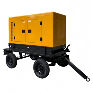 <b>Mobile</b> Trailer Type Silent <b>Generator</b> 30kva 40kw 50kva 60kva 80kw 100kva Water-cooled High-quality <b>Generator</b> Set LZ Water Cooling - Product Image 2