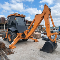 Harga Terbaik 2016 JC/B 3CX Backhoe Loader Bekas Mesin Diesel 4.4 L Bucket 0.84 M3 untuk Pekerjaan Lanskap