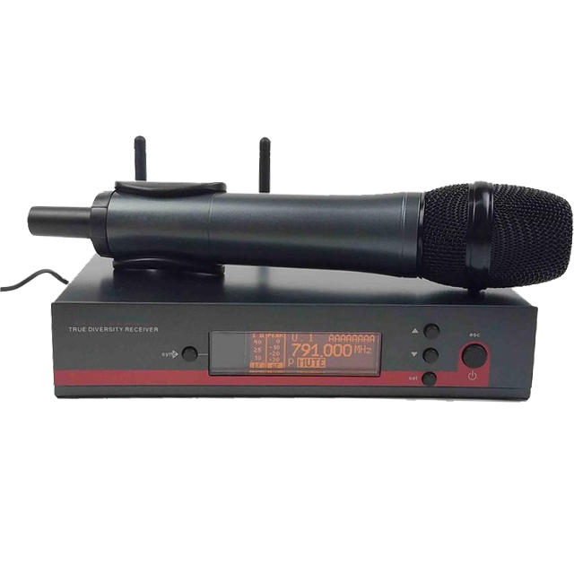 High Quality True Diversity UHF Wireless Handheld Karaoke Microphone System EW135G3 EW100G3 Cardioid Polar Pattern Stage Metal