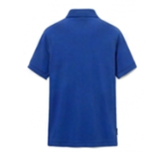 Polo pour homme bleu roi uni en coton doux, coupe classique, col chemise, idéal pour le golf, le bureau, la gym et les activités quotidiennes - Product Image 2