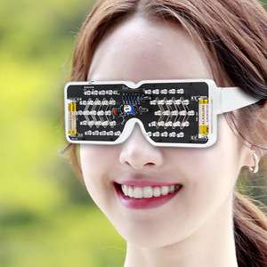 OKYN-G2008 Sound Activated Luminous Glasses Electronic <b>Welding</b> Practice <b>Kit</b> - Product Image 5