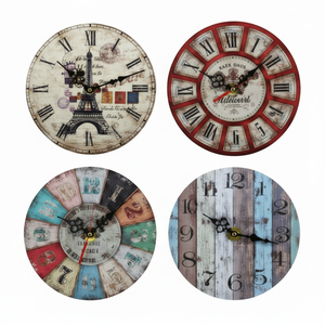 Tokyo Living angolare artigianale circolare orologio da parete Interior Design inglese - Product Image 1