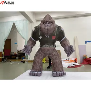 Modelo de Vendas diretas Novo Orangotango Gorila Inflável Gigante Inflado Personalizado
