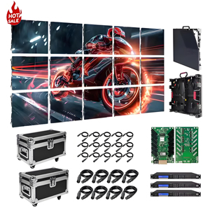 4m X 3m pannello a Led sistema completo P2.6 P2.9 <span class=keywords><strong>P3</strong></span> <span class=keywords><strong>P3</strong></span>.91 P4.81 Display a Led 500mm x 1000mm 500X500 sfondo per interni esterni schermo a Led - Product Image 1