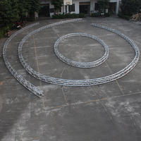 Estructura de Aluminio F34 F34P, Estructura de Iluminación para Eventos al Aire Libre, Techo de Escenario Global para Exposiciones en Interiores