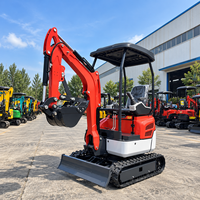 Nouvelle fonction, mini-excavatrice sur chenilles économique de 1,8 à 2 tonnes, conforme EPA Euro 5, à vendre
