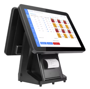 Terminal de point de vente (TPV) 15/15,6'' à écran tactile, compatible SDK, design élégant, affichage caissier, imprimante thermique intégrée 80 mm, 2ème écran de paiement 11,6'' - Product Image 2