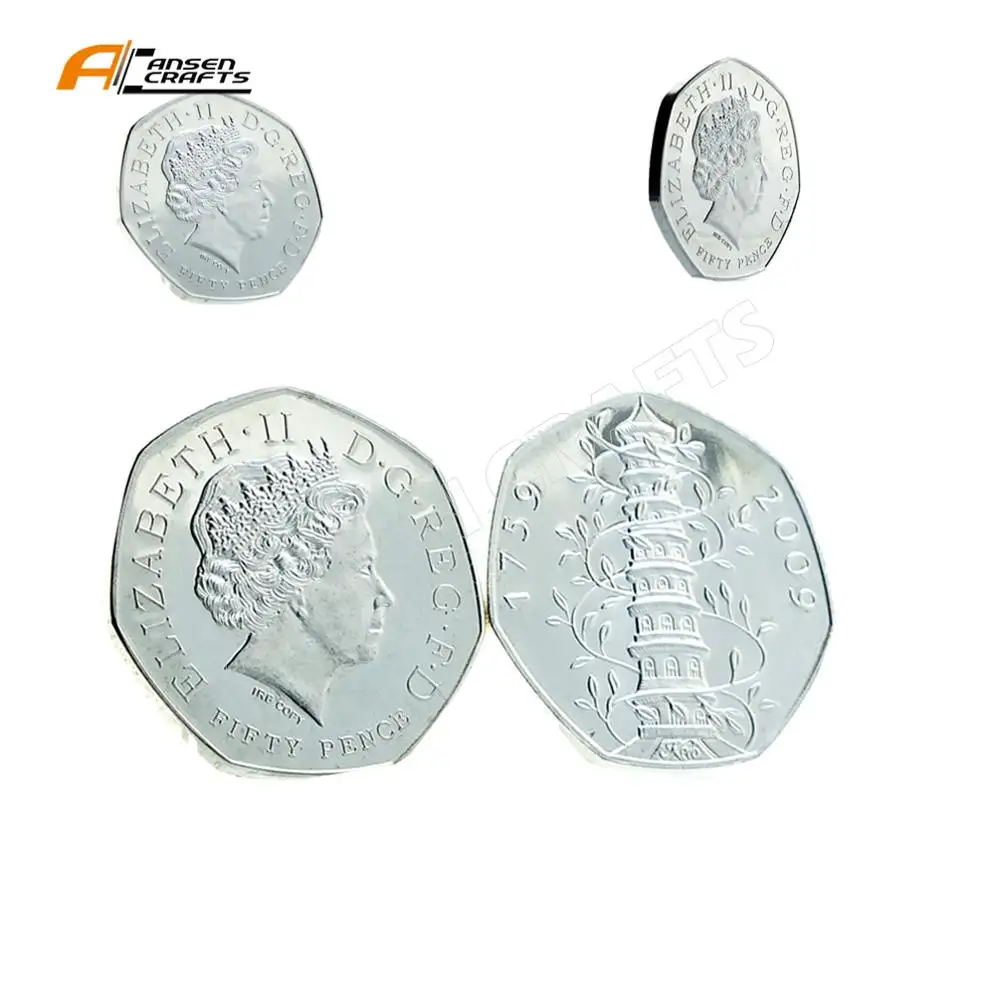 2 libbra D'argento Rotolo maple leaf sterling operato freccette Souvenir del pendente della moneta