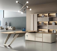 Mobilier de bureau pour le travail en usine Table d'appoint personnelle Bureau de direction pour la maison Table administrative de luxe de qualité pour la maison