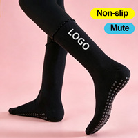 Vente en gros personnalisée, chaussettes de Pilates, chaussettes de yoga, chaussettes de sport, sur mesure basées sur des images