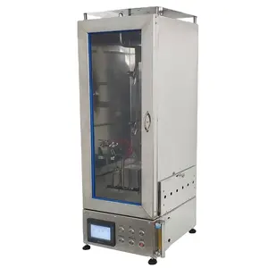 Alta qualidade ASTM D6413 ISO1210 ASTMD5132 ISO3795 tecido Vertical Inflamabilidade Câmara aparelho de teste de equipamentos de laboratório